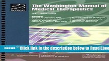 Read The Washington Manual of Medical Therapeutics, 32nd edition (Spiral Manual Series) Best