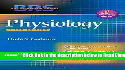 Read BRS Physiology (Board Review Series) Best Book