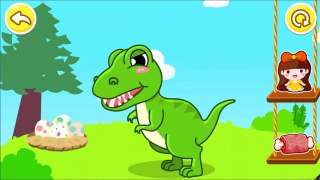 Baby Learn Words And Dinosaurs - Cute, Lovely Characters   Baby Panda Fun Game For Kids