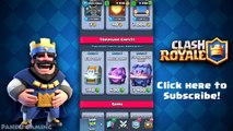 Clash Royale / 12x Giant Chests Opening at Arena 6! / So Many Card I got!
