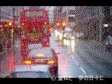 シャンソン 【小雨降る径】 Il pleut sur la route (ティノ・ロッシ Tino Rossi) シャンン / 訳詞初稿 Sima