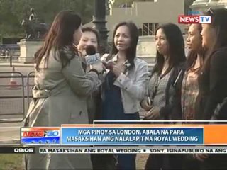 News to Go - Pinoys in London excited for the Royal Wedding 4/27/11