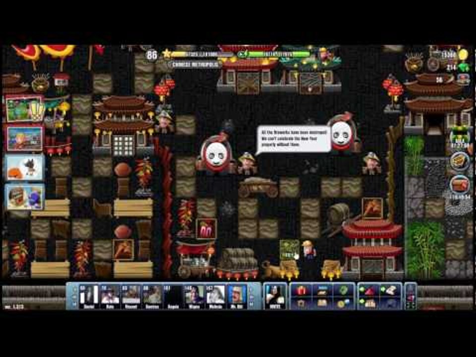 Diggy's Adventure Chinese Metropolis Christmas 2016 New Year In China Special Location