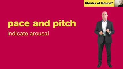Powerful speaking Pace and pitch