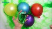 5 Colors Water Wet Balloons Learn Colours Balloon Nursery Rhyme Finger Family Songs Children
