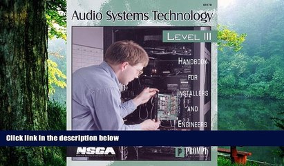 Download Audio Systems Technology Level III: Handbook For Installers and Engineers For Ipad