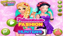 Rapunzel and Snow White Disney Princesses Fashion Hunters Makeup and Dress Up Game