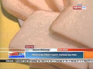 News To Go - Price of Pinoy Tasty bread to go up 5/2/11
