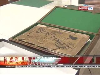 SONA - Noli, El Fili original copies undergoing decay 05/02/11