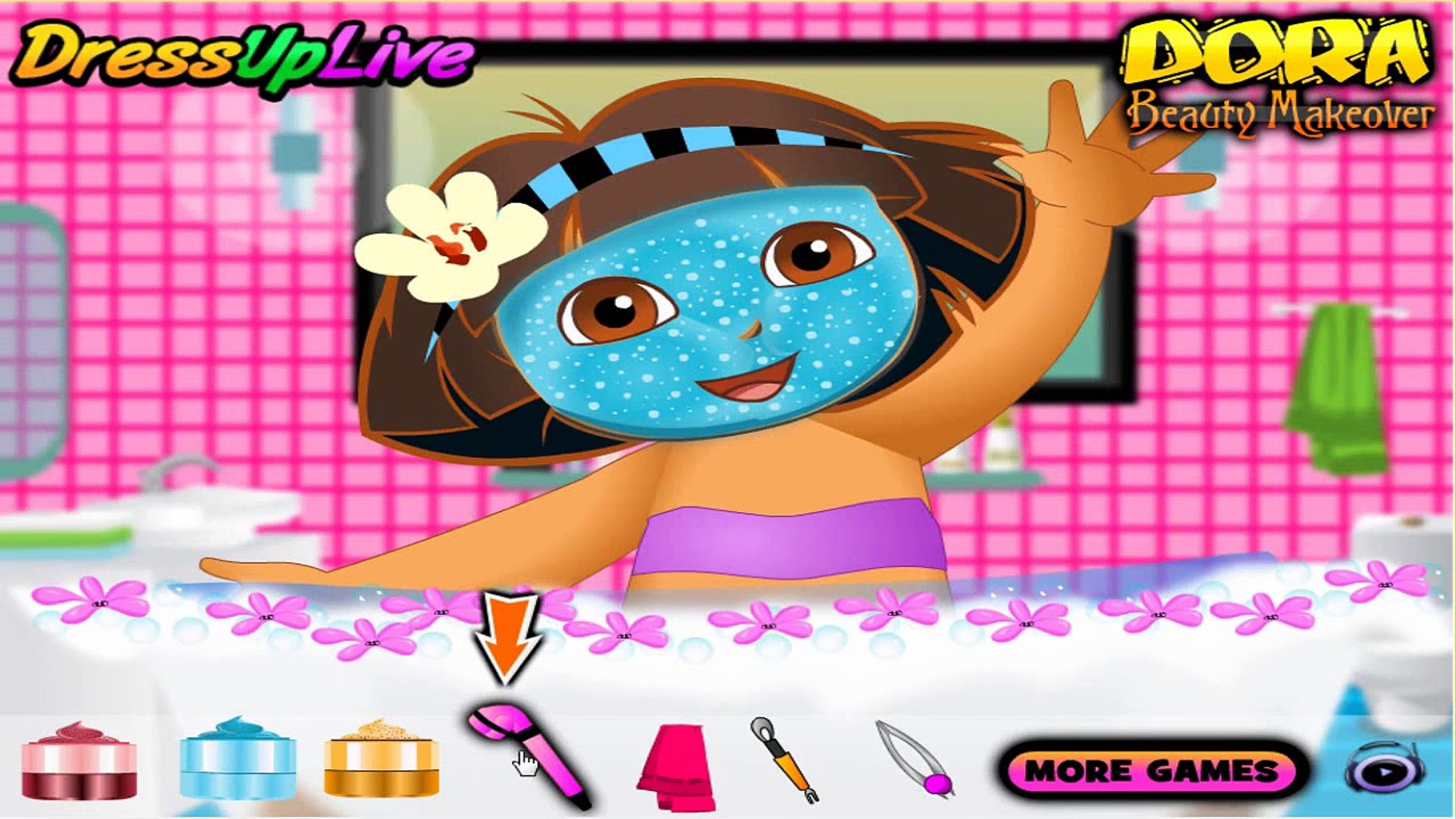 ⁣Dora The Explorer - Dora Beauty Makeover Games - GameBabyTv Episodes 20