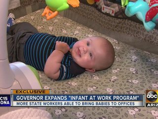 EXCLUSIVE: Gov. Ducey expanding bring babies to work program