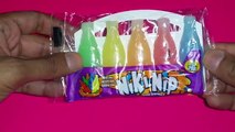 Learn Colors with Nik-L-Nip Wax Bottles Mini Drinks