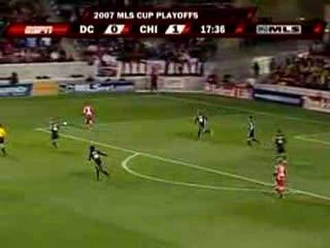 Oct. 25, 2007: D.C. United @ Chicago Fire MLS Cup Playoffs