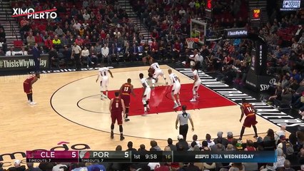 Cleveland Cavaliers vs Portland Trail Blazers - Full Highlights  Jan 11, 2017  2016-17 NBA Season