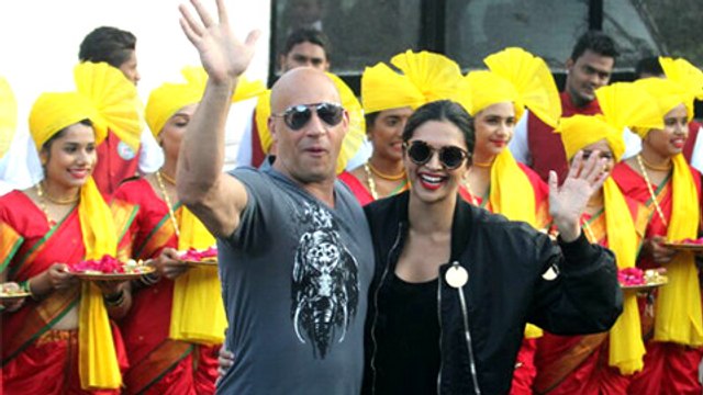 Vin Diesel Arrives In India With Deepika Padukone XXX Return Of Xander Cage India Promotions