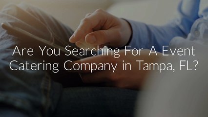 Event Catering in Tampa by G. Elliot's