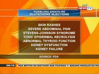 News to Go - FDA: Glutathione injections may harm health 5/13/11