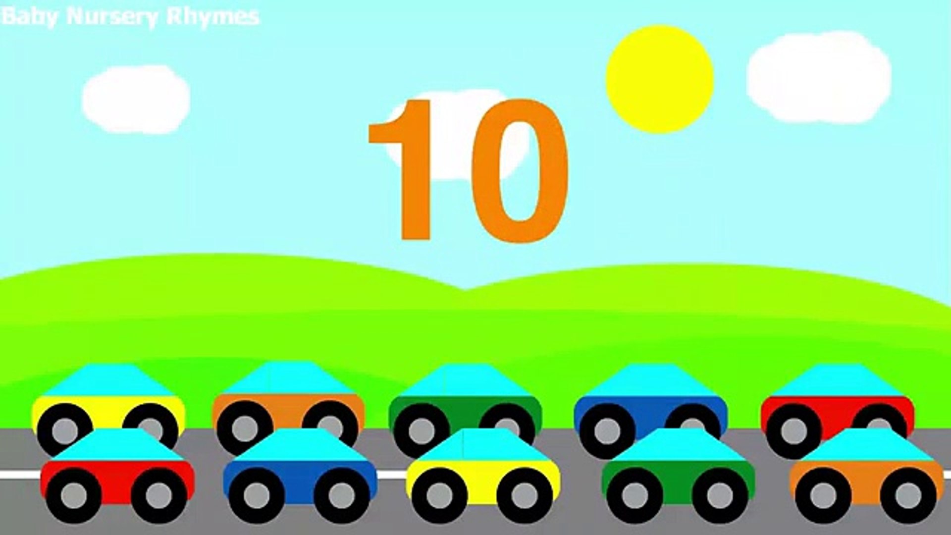 ⁣Learning videos Babies Toddlers Learning colors sizes numbers english edutainment animation
