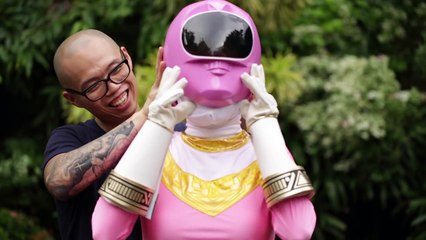 BLOOPERS - The Powerful Pink [Power Rangers]-vbYpxud233w