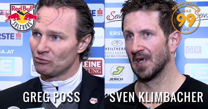 EBEL: Graz 99ers gegen Red Bull Salzburg - 11.1.2016 - Die Stimmen zum Spiel