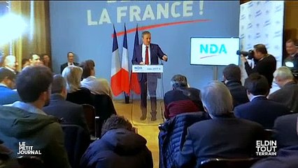 Download Video: Cyrille Eldin perturbe un meeting de Nicolas Dupont Aignan - Regardez