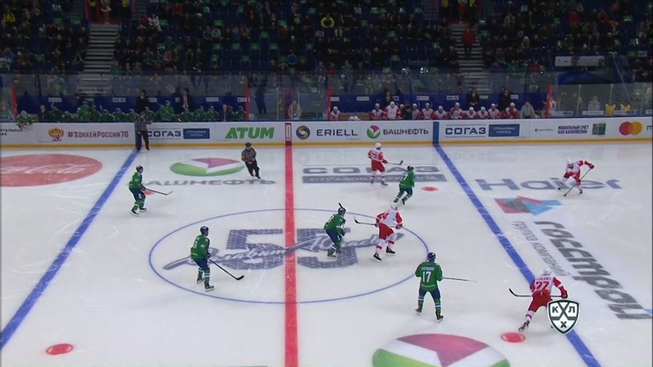 KHL - Salavat Yulaev Ufa vs. Spartak Moscow - 10.01.2017