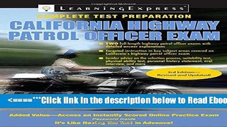 [PDF] California Highway Patrol Officer Exam Best Book