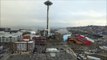 Ce Drone s'écrase sur la tour Space Needle à Seattle
