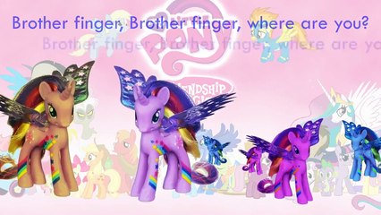 My Little Pony Finger Family Song Daddy Finger Nursery Rhymes 2