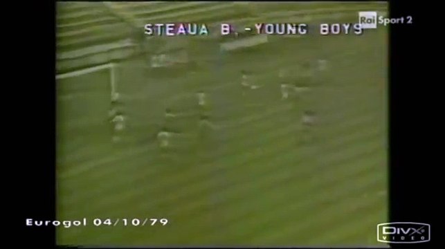 03.10.1979 - 1979-1980 UEFA Cup Winners' Cup 1st Round 2nd Leg Steaua Bükreş 6-0 BSC Young Boys