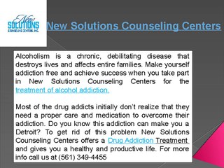 Drug Addiction Treatment Center in North Palm Beach, FL