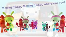 Octonauts Finger Family Song - Daddy Finger Nursery Rhymes Diving Machines Fishes Costumes