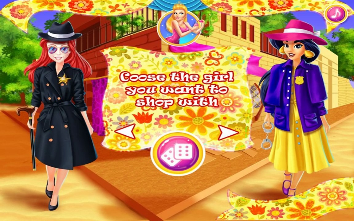 Jasmine And Ariel Detectives - Disney Princess Dress Up Game For Kids