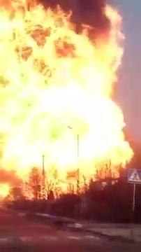 Gas explosion in Poland