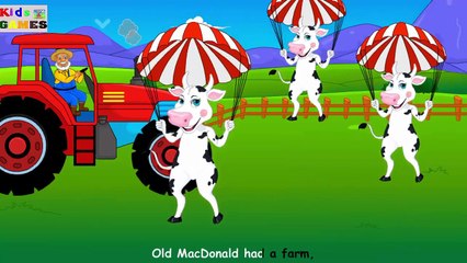 Old MacDonald Had A Farm EIEIO - songs for kids - songs for children  - video for kids