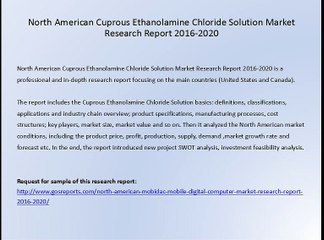 Gosreports Report 2016--  Cuprous Ethanolamine Chloride Solution