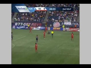 Toronto FC at New England Revolution - Game Highlights 08/01/09
