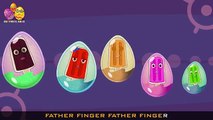Popsicles Surprise Egg |Surprise Eggs Finger Family| Surprise Eggs Toys Popsicles