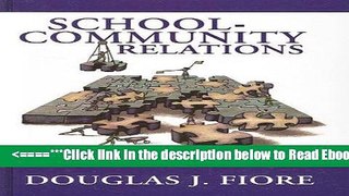 Read School-Community Relations Best Collection