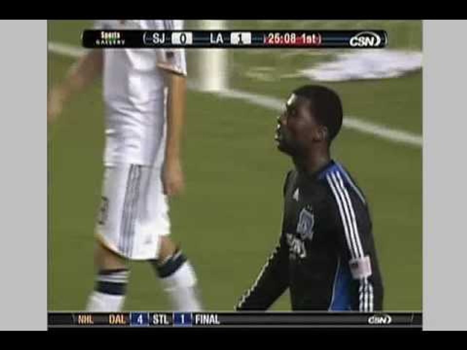 San Jose Earthquakes at Los Angeles Galaxy - Game Highlights  10/24/09