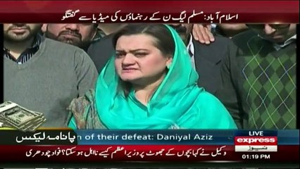 PML-N team's media talk at Supreme Court - 12th January 2017