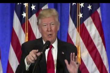 President-elect Donald Trump Press Conference in NYC. Jan 11. 2017 p6