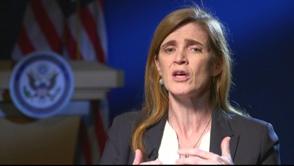 Outgoing U.S. ambassador to the U.N. Samantha Power talks about Syria, Putin and Trump