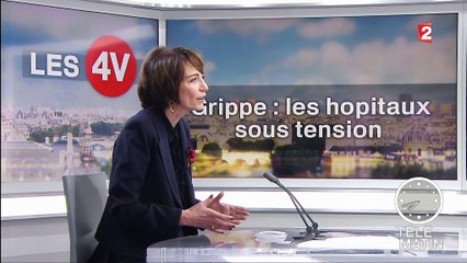4 Vérités - Grippe : "Les hôpitaux ne sont pas débordés", assure Marisol Touraine