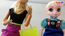 Barbie Girl Dolls, Fashion Selfie VS Fortune Days, Elsa Doll | Toys Collection Video For Kids