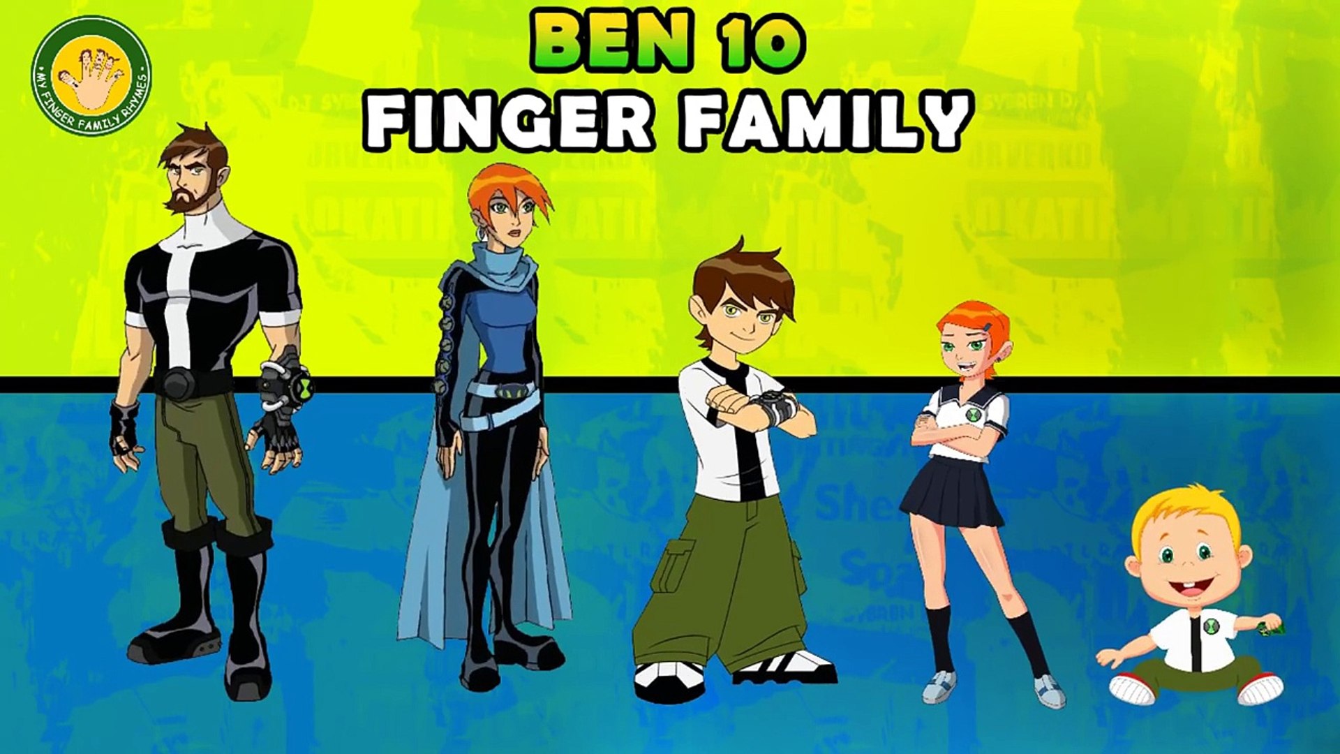Ben10 Finger Family Song Nursery Rhymes