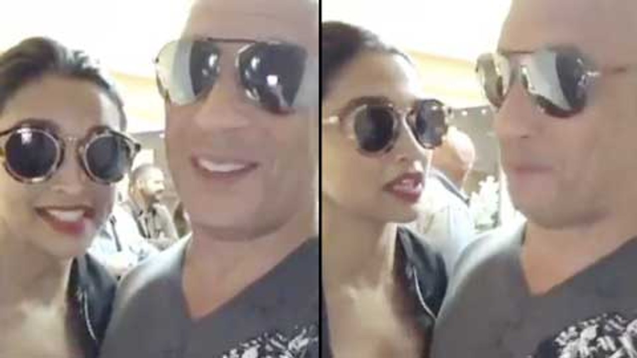 Vin Diesel THANKS Deepika Padukone For His India Tour  XXX Return Of Xander Cage India Premiere