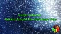 Rockin Around the Christmas Tree - Guitar Tutorial - easy chords