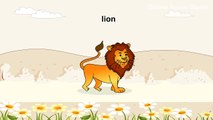 Kids Learning English Animals Names with Pictures, and Animals Finger Family Rhymes for Ch
