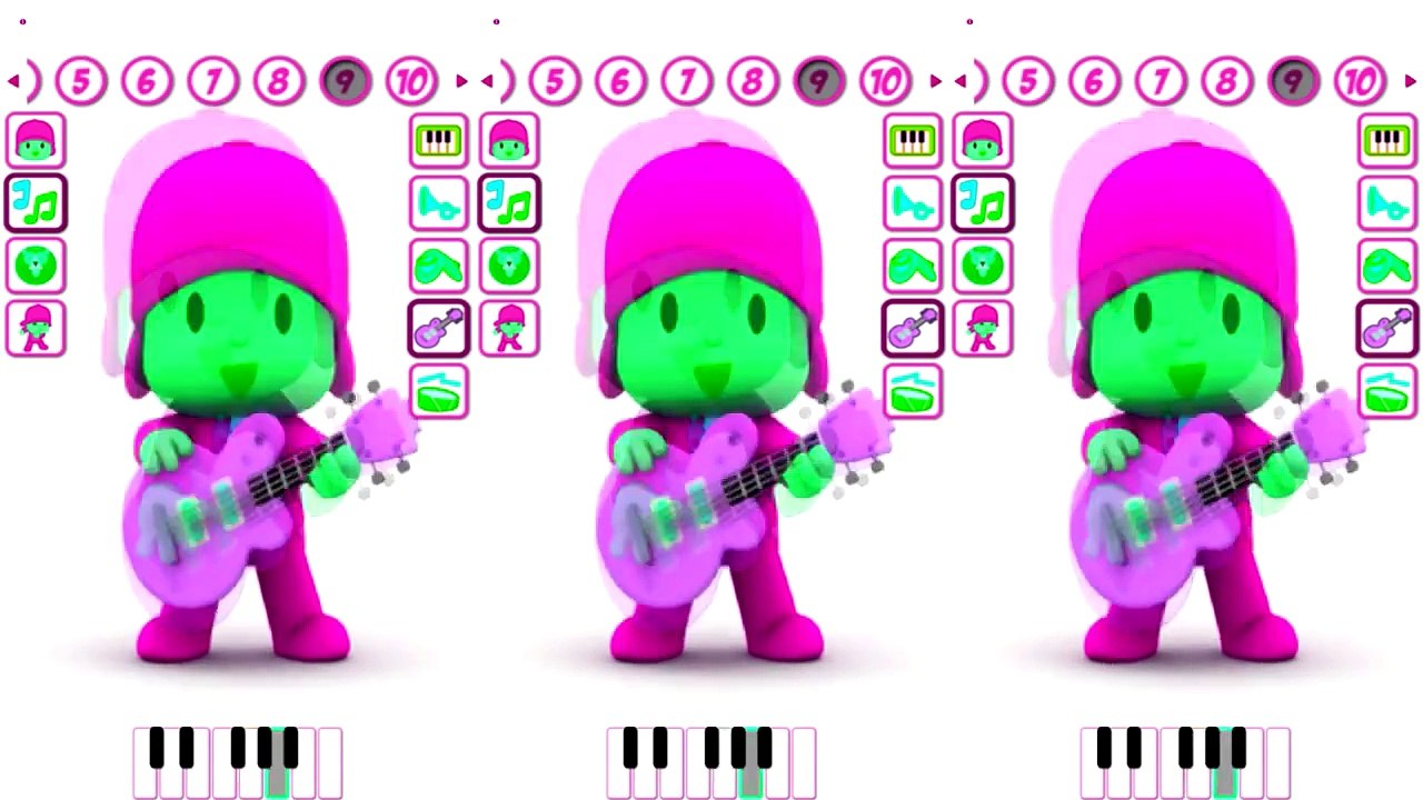 Learn Colors with Talking Pocoyo Cars Painting - Learning Colours & Songs for Kids Childre